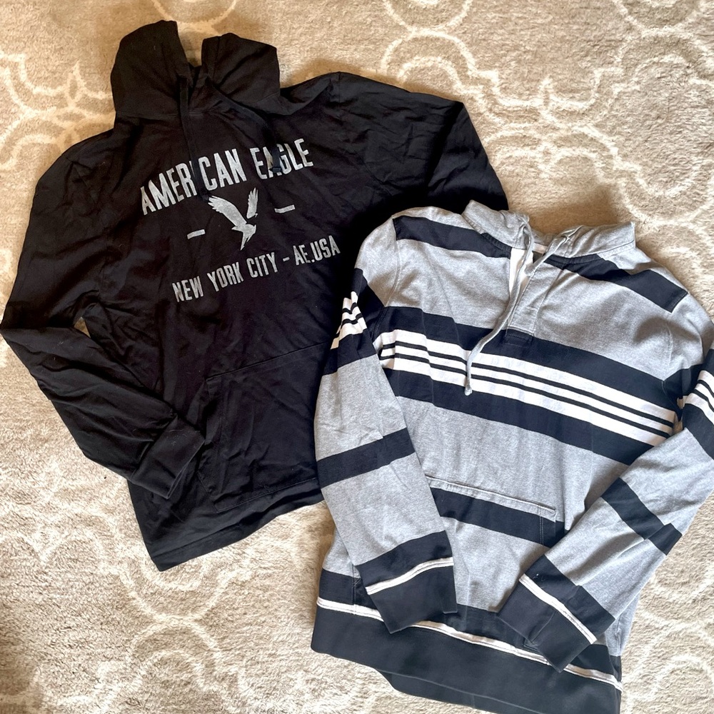 Bundle of 2 American Eagle. XL-TG Hoodies